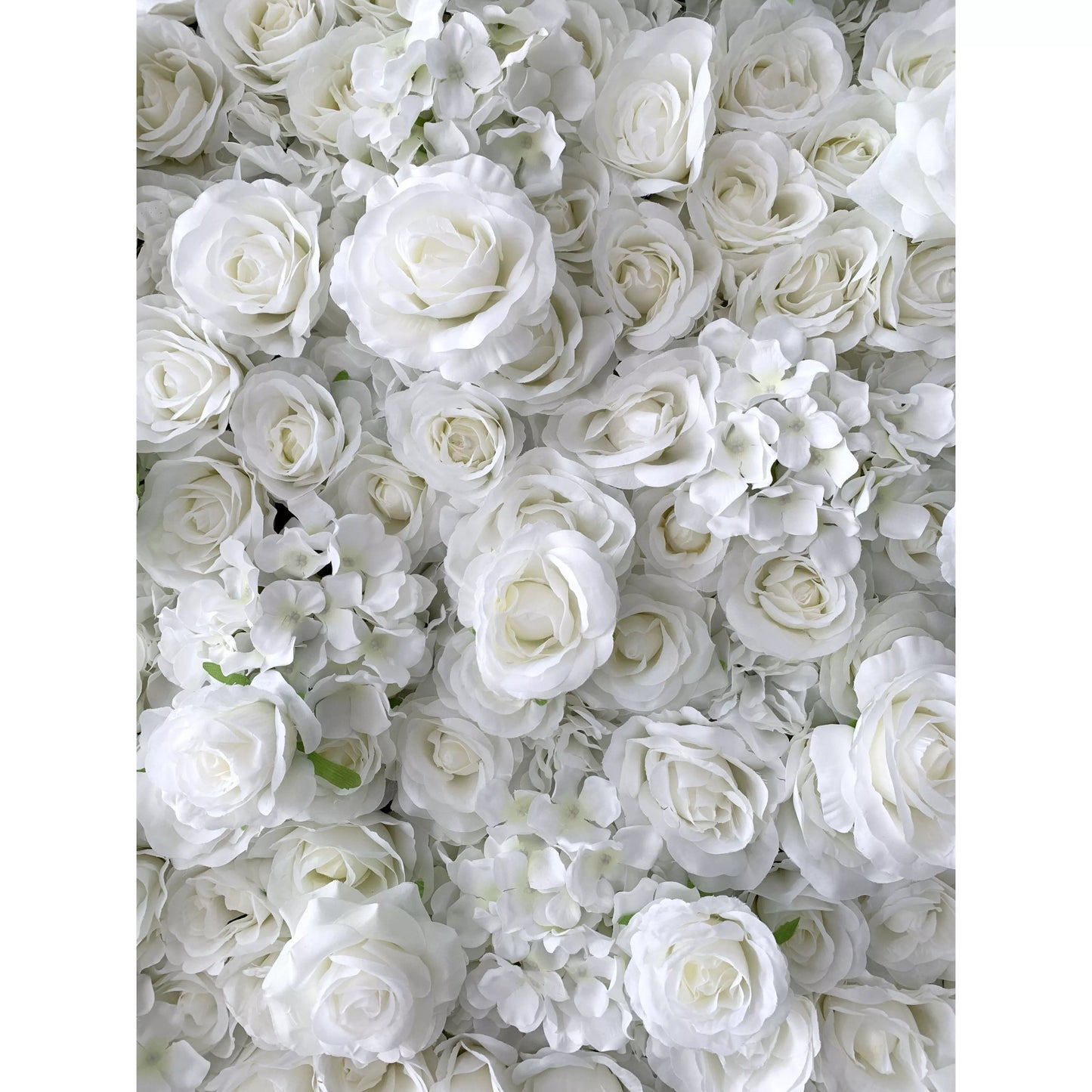 Roll Up Fabric Artificial Flower Wall Wedding Backdrop, Floral Party Decor, Event Photography-VF-100