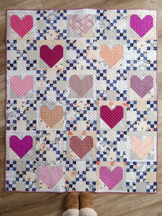 Heart CLDY040724042 Quilt Blanket