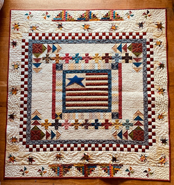 Patriotic CLDY040724099 Quilt Blanket