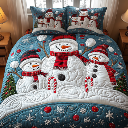 Icy Embrace Quilted Bedding Set NCU0DV1768