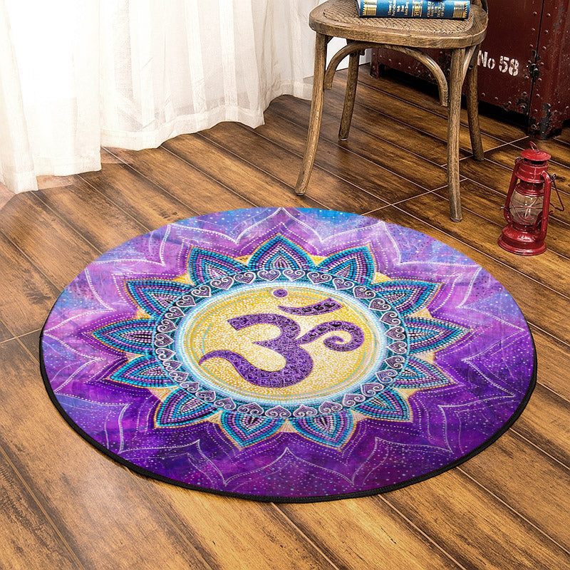 Indian Mandala TN310746T Round Area Rug