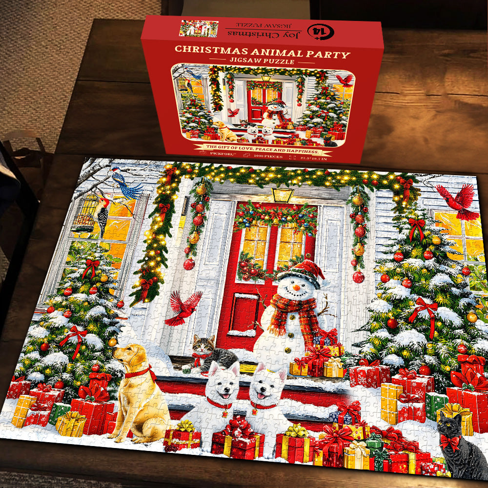 Joy Christmas Jigsaw Puzzle 1000 Pieces