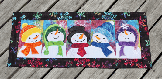 Snowman CLA150324091 Quilted Table Runner