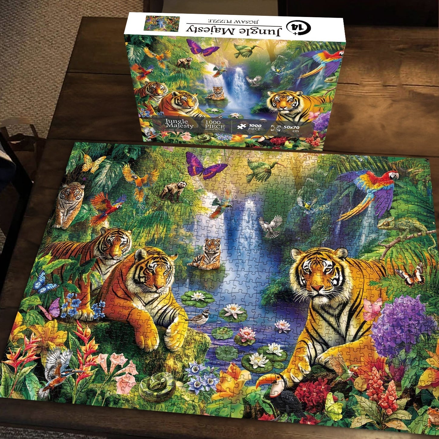 Jungle Majesty Jigsaw Puzzle 1000 Pieces