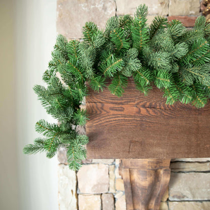 9' x 12"  Cypress Spruce Garland Unlit