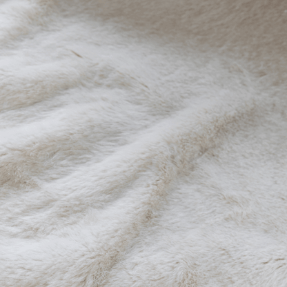 60" King Snow Faux Fur Tree Skirt