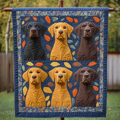 Lab Family Quilted Blanket NCU0PT1450