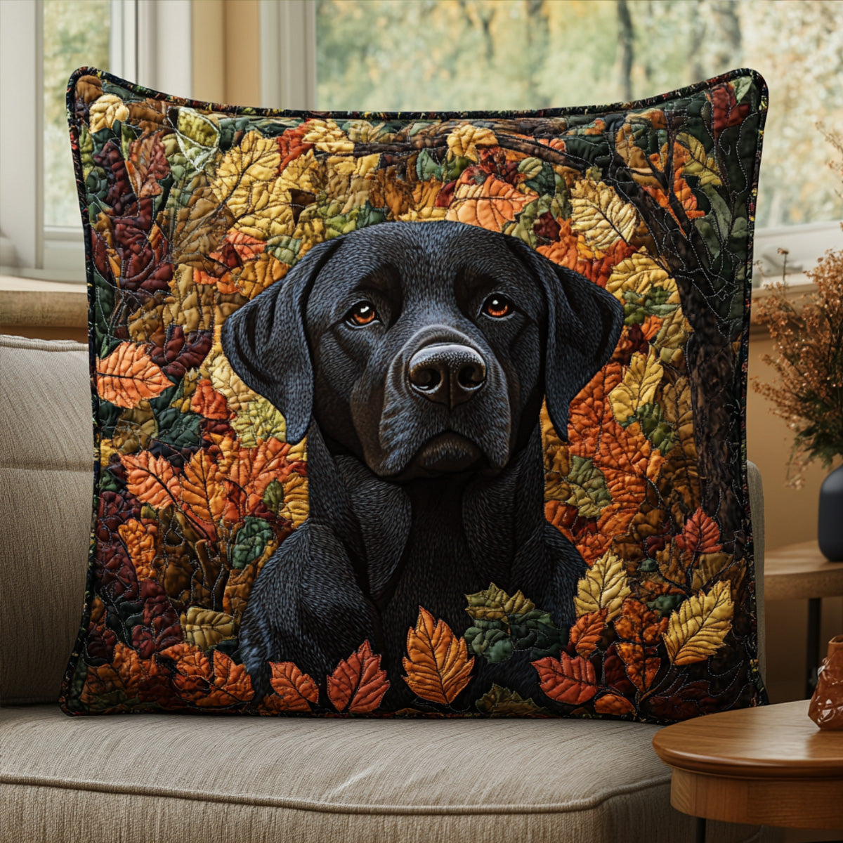 Labrador Loyalty Quilted Bedding Pillow Case NCU0PT2351