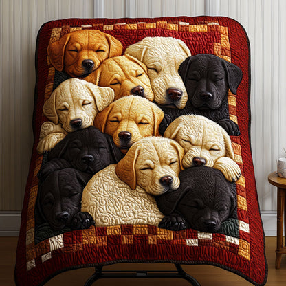 Labrador Love Quilted Blanket NCU0PT2042