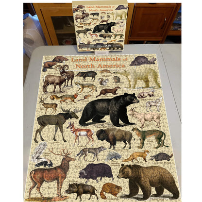 Vintage Animal Jigsaw Puzzle 1000 Pieces