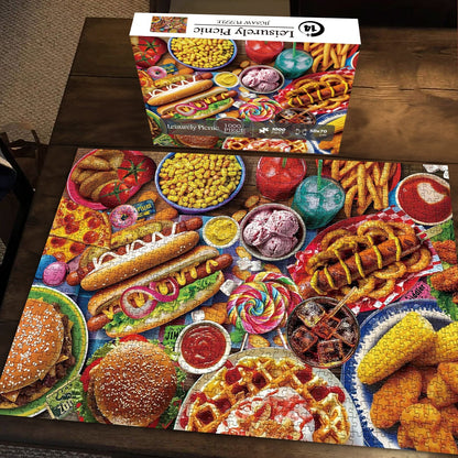 Leisurely Picnic Jigsaw Puzzle 1000 Pieces