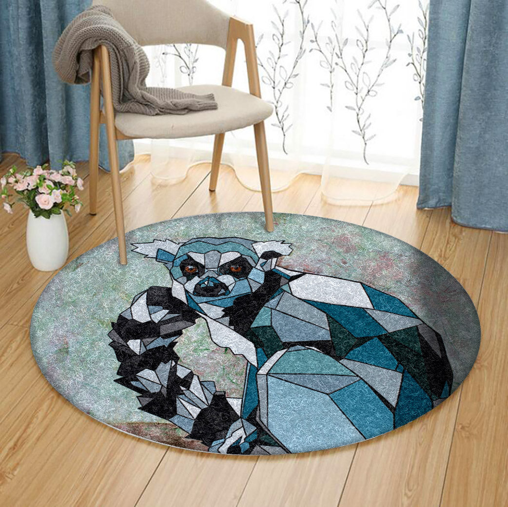 Lemur NN300942TM Round Area Rug