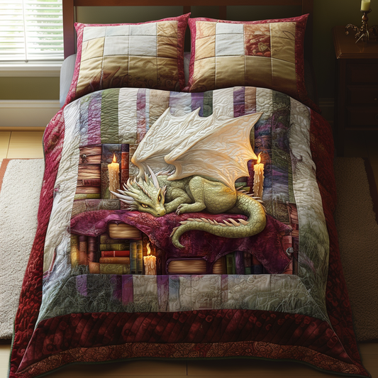 Library Guard Quilted Bedding Set NCU0DV2453