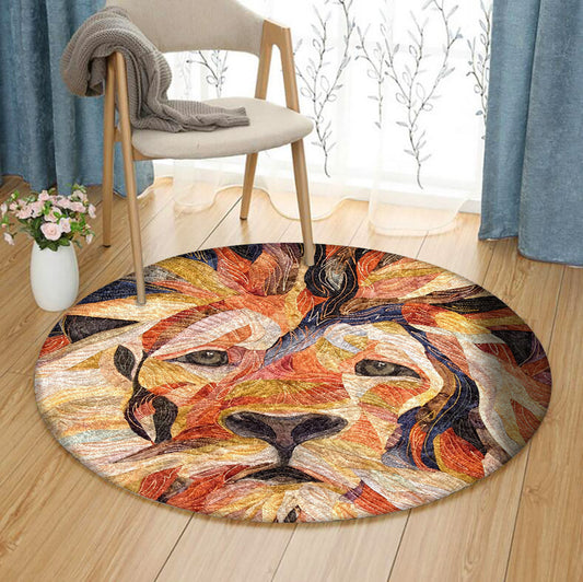 Lion AA1410094TM Round Area Rug