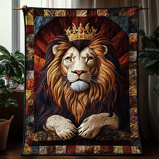 Lion Pride Quilted Blanket NCU0DV2203