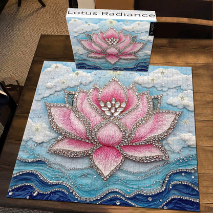 Lotus Radiance Jigsaw Puzzle 1000 Pieces