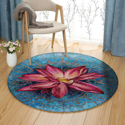 Lotus DN2910074RR Round Area Rug