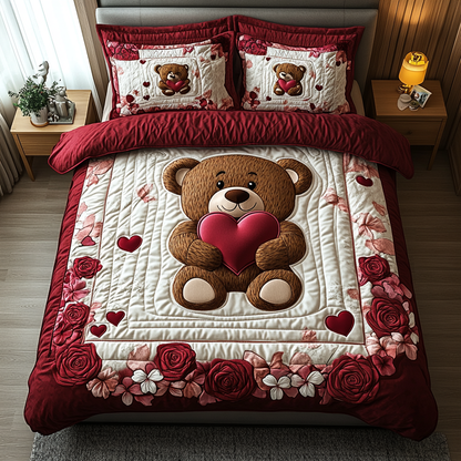 Love Cuddle Quilted Bedding Set NCU0DV2410