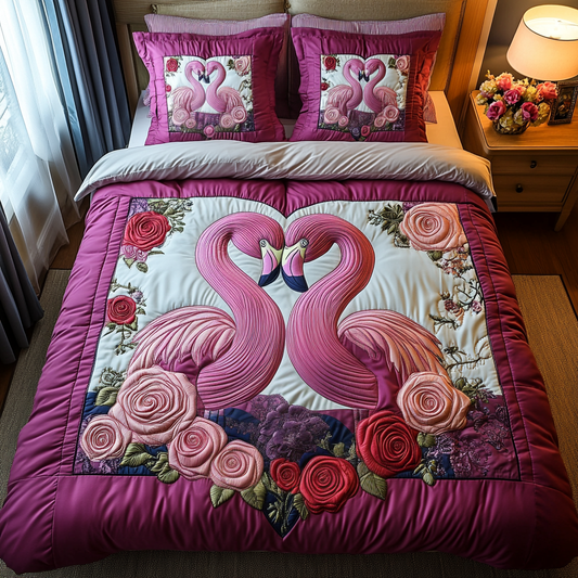 Love Lagoon Quilted Bedding Set NCU0DV2383