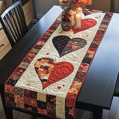 Love Nest Quilted Table Runner NCU0TH2531