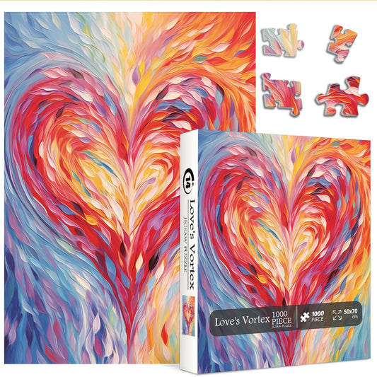 Love's Vortex Jigsaw Puzzle 1000 Pieces