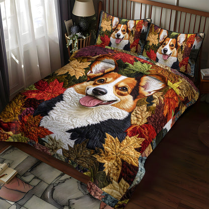 Loyal Paws 3-Piece Quilted Bedding Set NCU0PT846