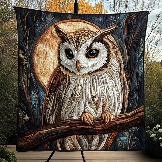 Luna Owl Quilted Blanket NCU0DK2196