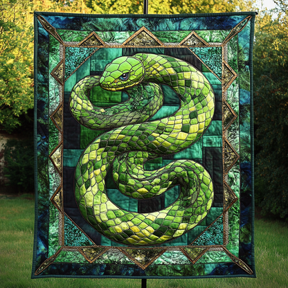 Lush Python Quilted Blanket NCU0VH1843