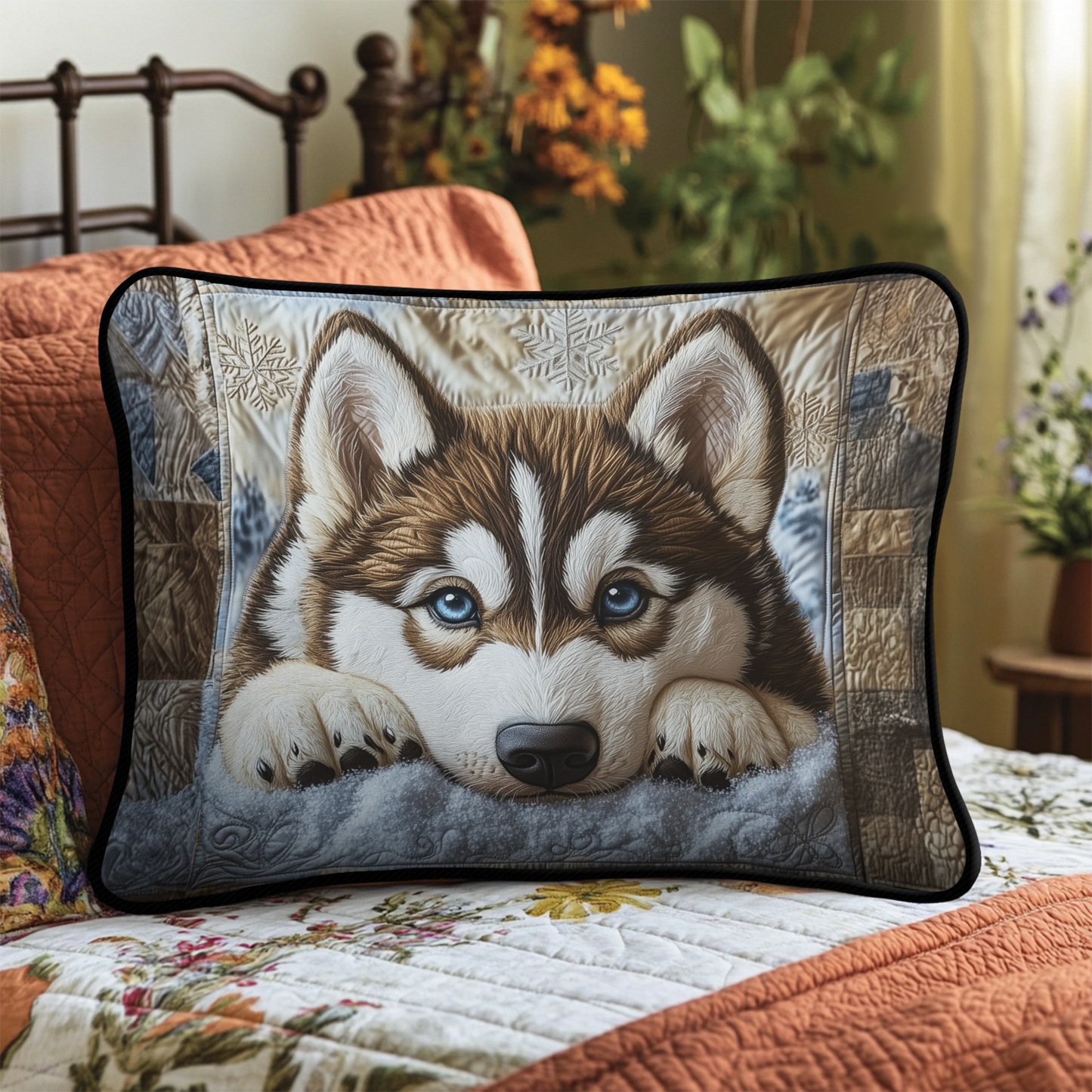 Husky Cloud Quilted Bedding Pillow Case NCU0TH2540