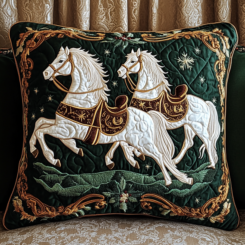 Majestic Horse TAI311024205 Quilted Pillow Case