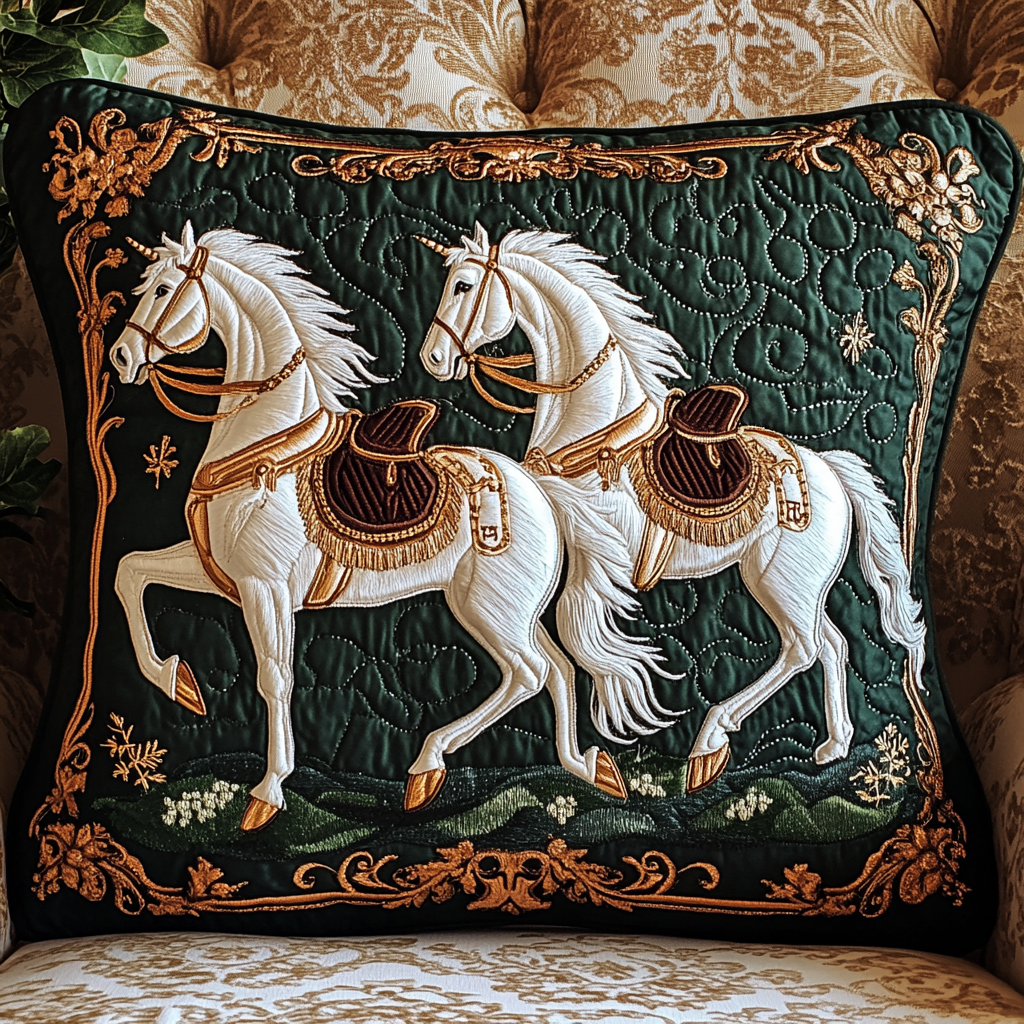 Majestic Horse TAI311024207 Quilted Pillow Case