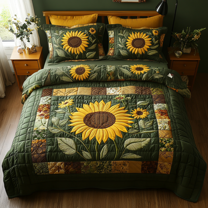 Majestic Fields Quilted Bedding Set NCU0DV2049