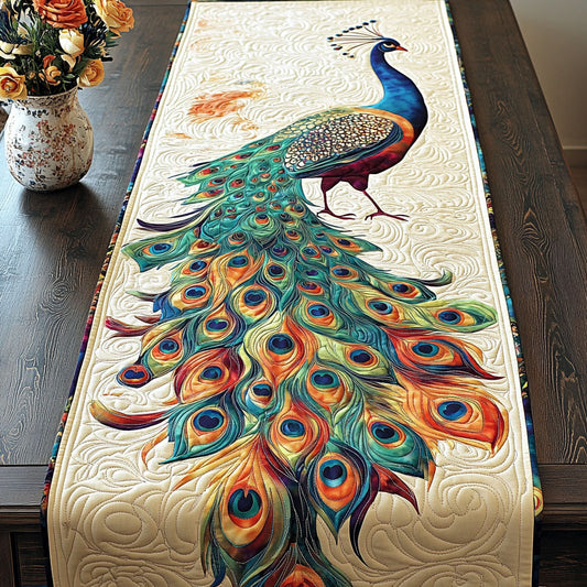 Majestic Plumage Quilted Table Runner NCU0PT1409