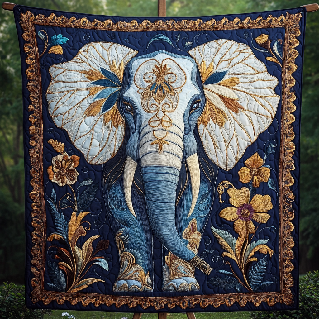 Majestic Tusk Quilted Blanket NCU0DK2717