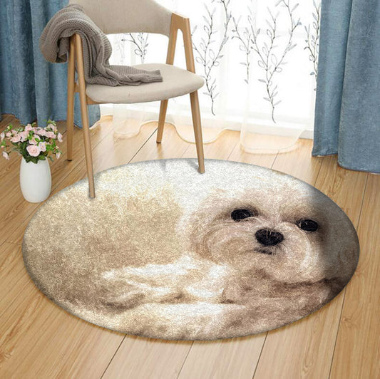 Maltese NT1909082C Round Area Rug