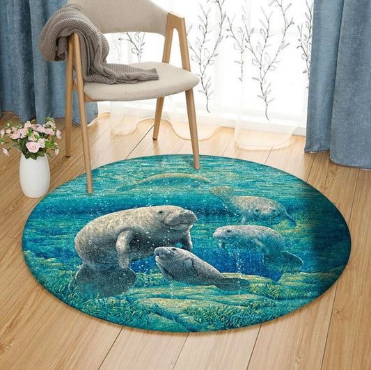 Manatee HT070816 Round Area Rug