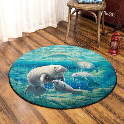 Manatee HT070816 Round Area Rug