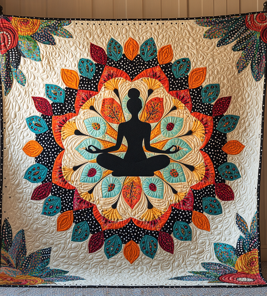 Mandala Meditation DAI311024392 Quilt Blanket