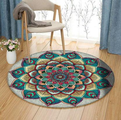 Mandala BL090850 Round Area Rug