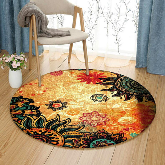 Mandala CG0210092TM Round Area Rug