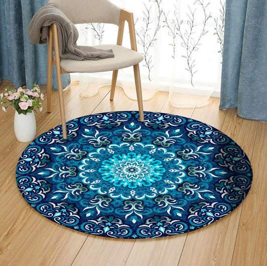 Mandala CL070812MDC Round Area Rug