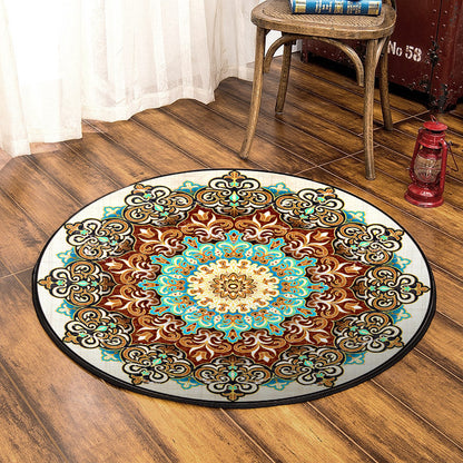 Mandala CL070815MDC Round Area Rug