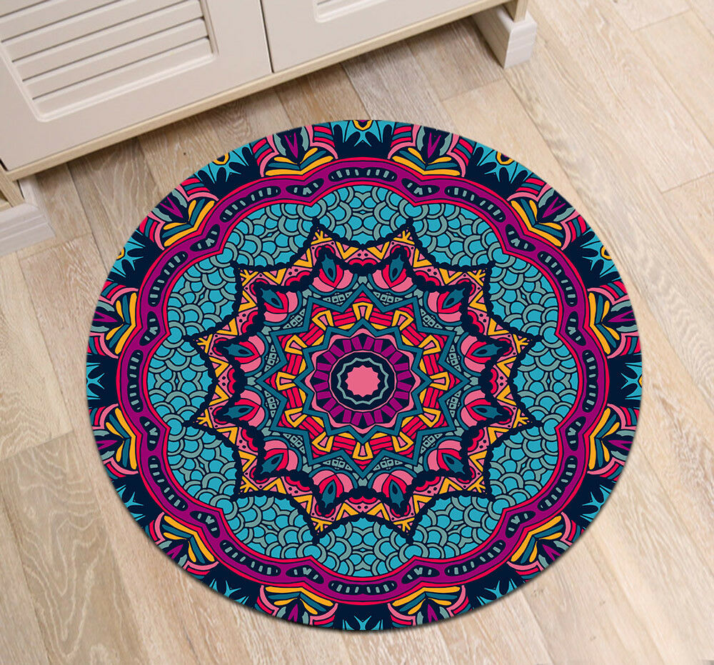 Mandala CLA2709172RR Round Area Rug