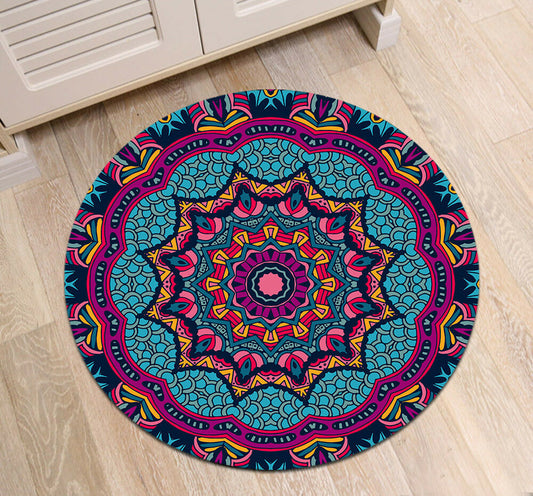 Mandala CLA2709172RR Round Area Rug