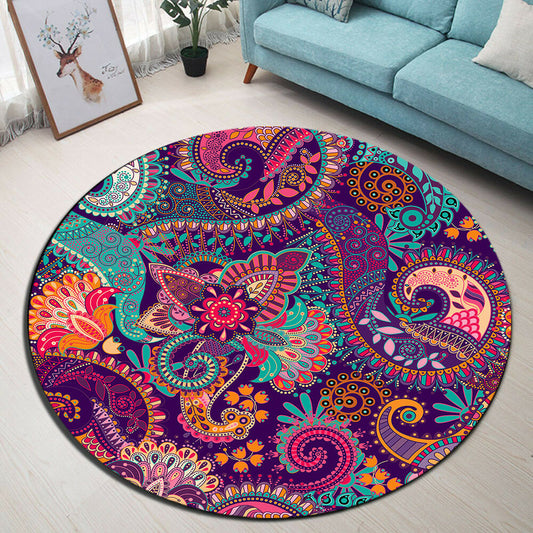 Mandala CLM190921TM Round Area Rug