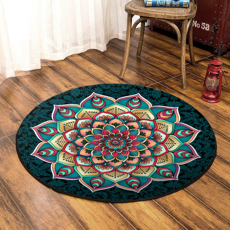 Mandala HM060908TM Round Area Rug