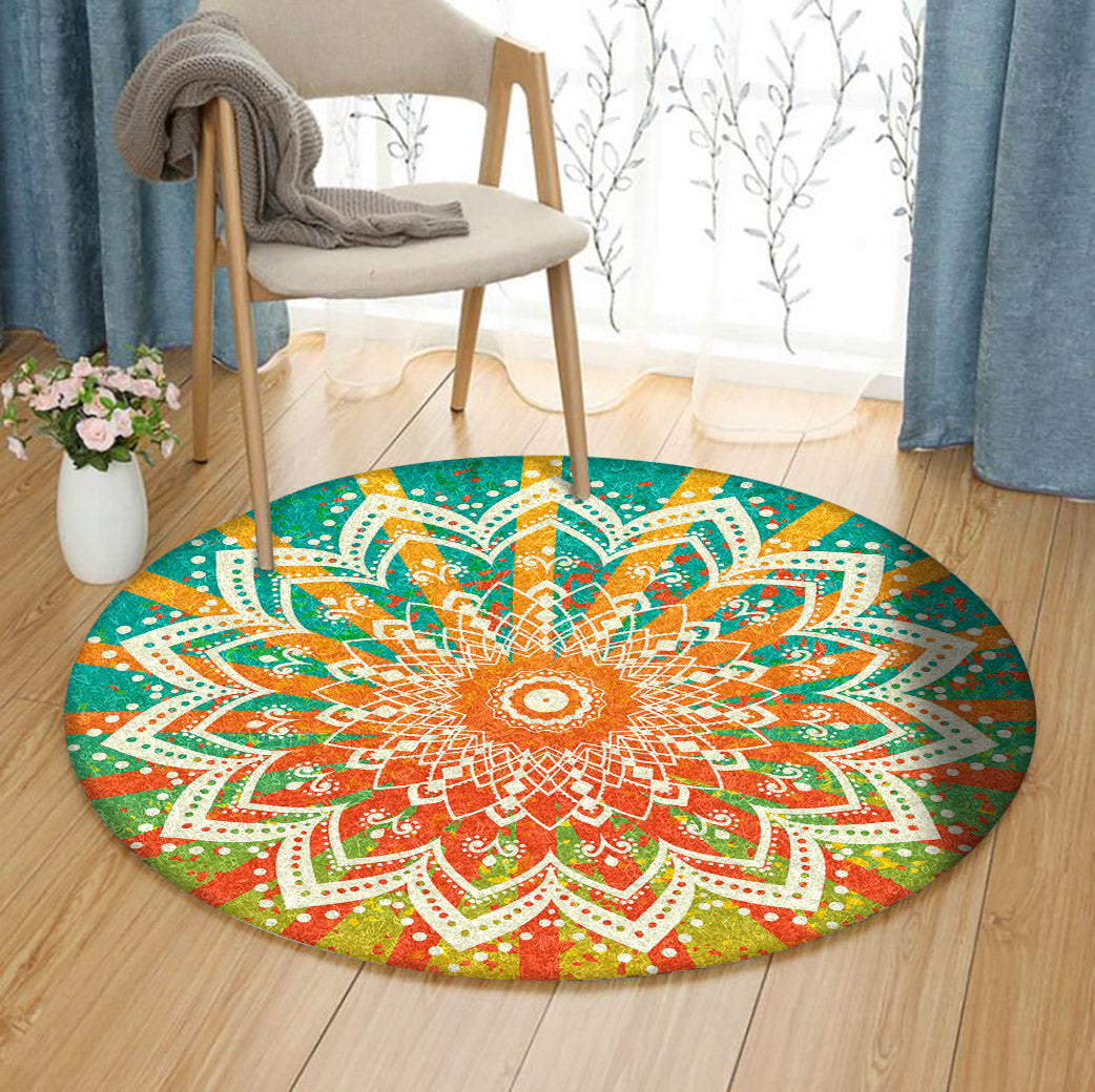 Mandala HM1610056TM Round Area Rug