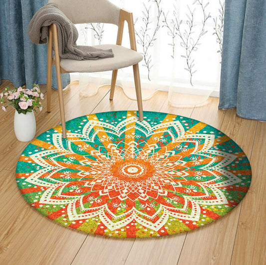 Mandala HM1610056TM Round Area Rug