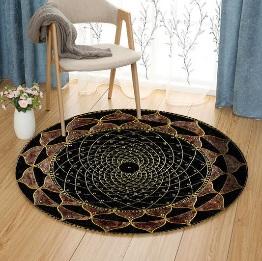 Mandala QN050811 Round Area Rug