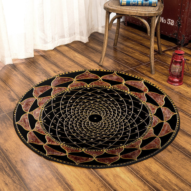 Mandala QN050811 Round Area Rug